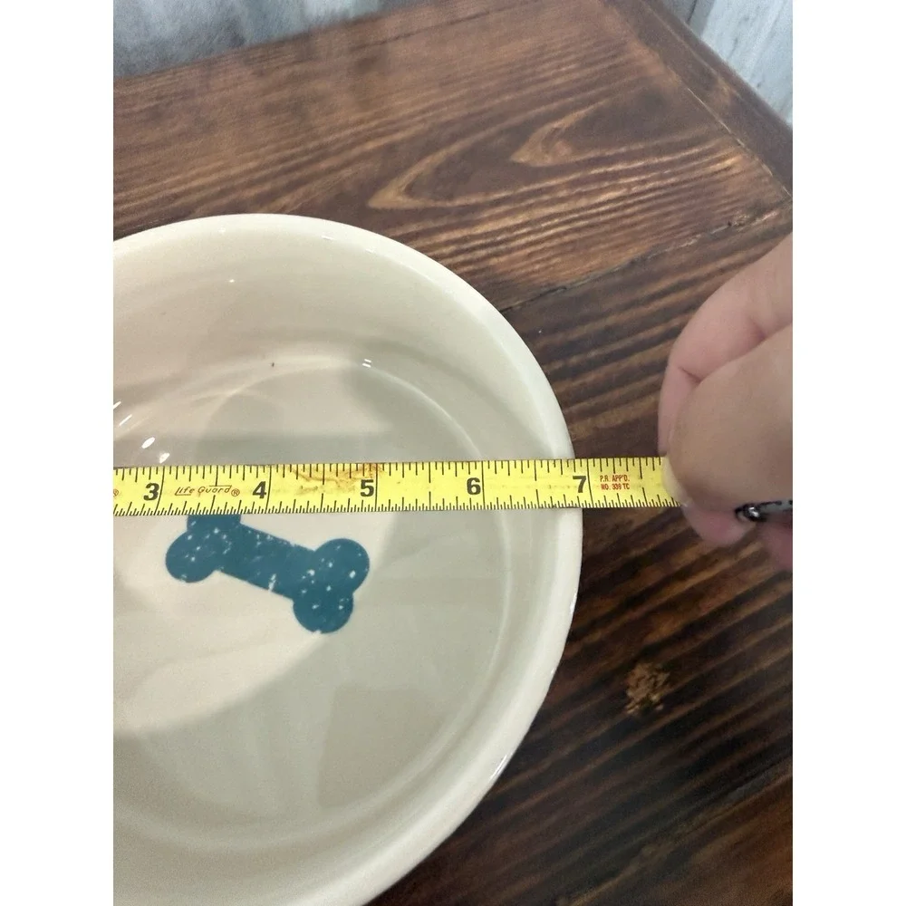 Pet Rageous Designs Ceramic Dog Food Bowl Dish 7